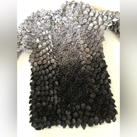 Vtg Ombré Popcorn Top - Picture 9 of 11